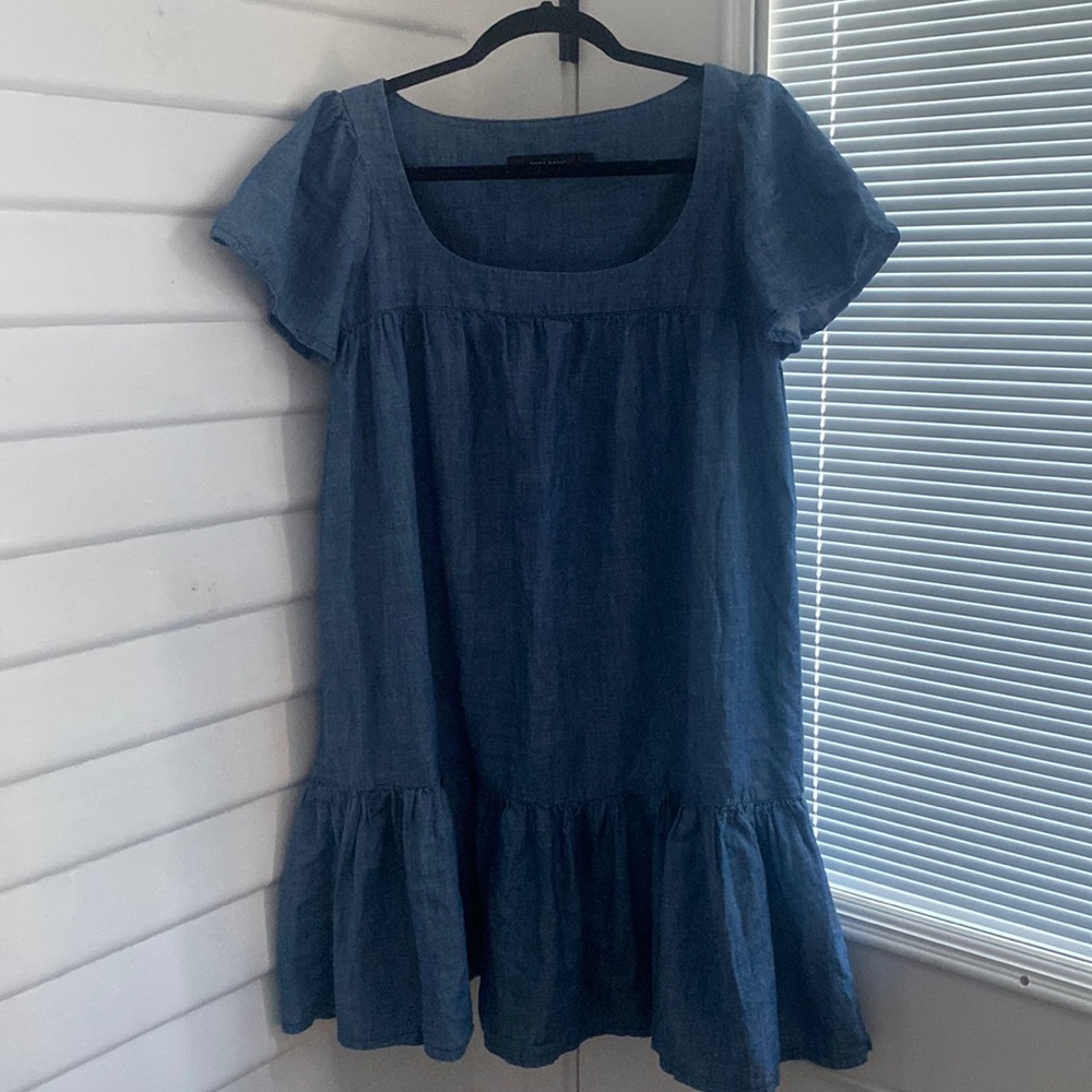 Zara Chambray Mini Dress